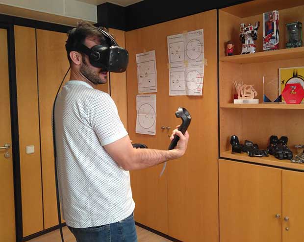 Empuñar una espada láser o el martillo del mismísimo Thor ya es posible gracias a la realidad virtual desarrollada por Imascono