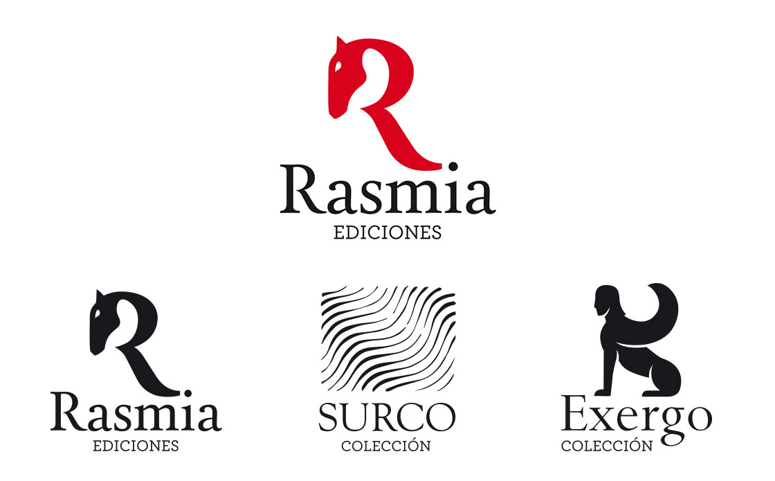 Identidad corporativa de Rasmia Ediciones