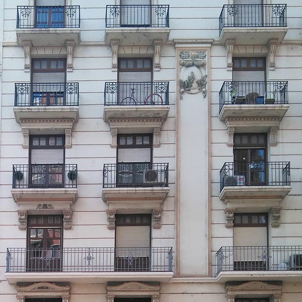 Edificio del Coso nº 107 Zaragoza