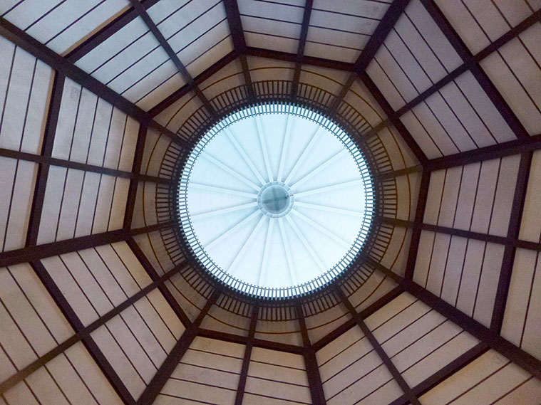 La fascinante cúpula de la iglesia de Santa Mónica 