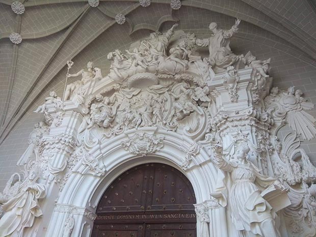 Portadas Rocococo Cartuja de Aula Dei