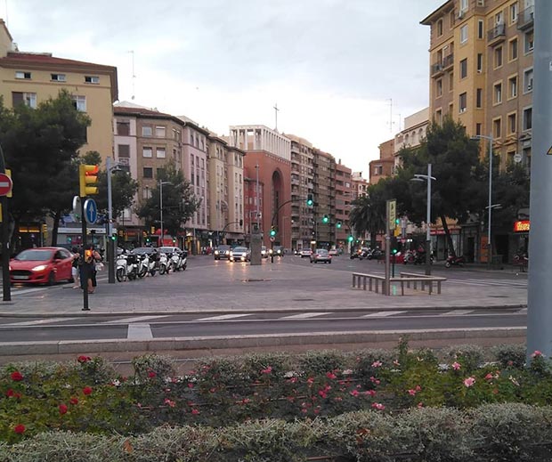 Intersección de la avenida Goya con Fernando el Católico y Gran Vía