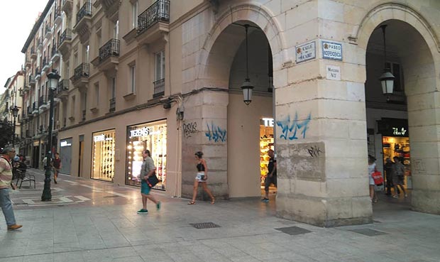 La Calle Cádiz de Zaragoza