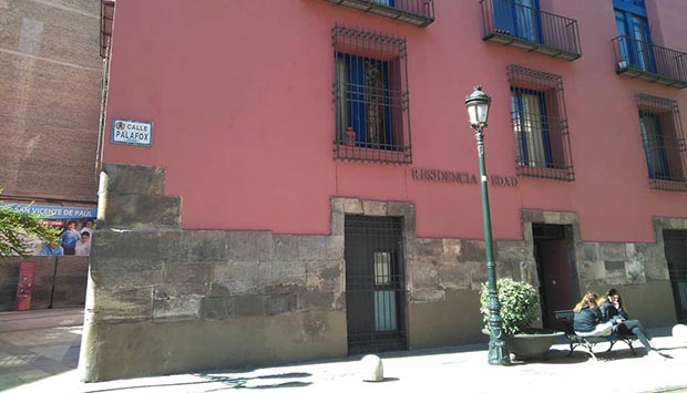 Antiguo Palacio de Palafox en Zaragoza