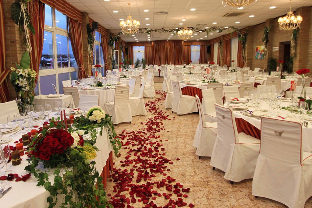 restaurantes para bodas en Zaragoza hotel el aguila