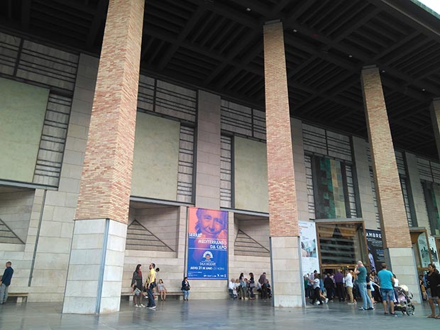 Porches del Auditorio de Zaragoza