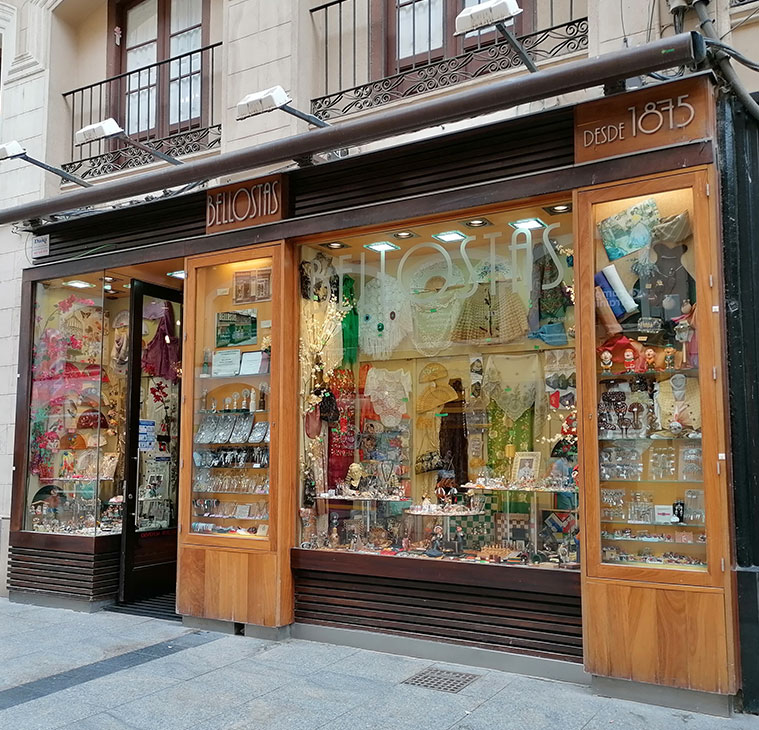 Bellostas tienda en la Calle Alfonso