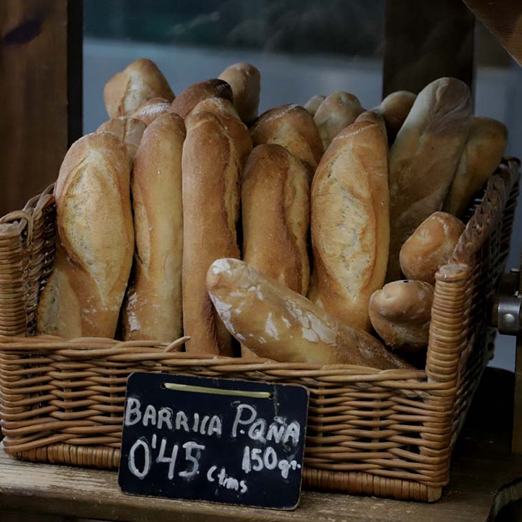 Panadería Simón barras de pan artesano