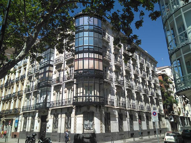 Casa Corsini del Paseo Sagasta de Zaragoza