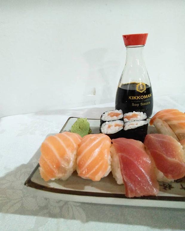 Sushi en el Restaurante Japonés Hayaci