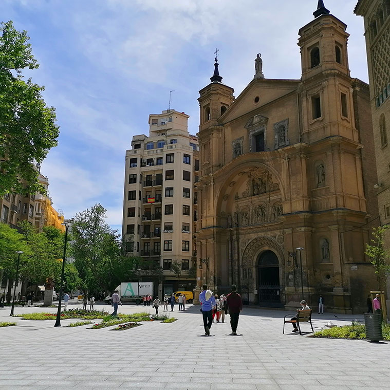 Plaza Santa Engracia de Zaragoza