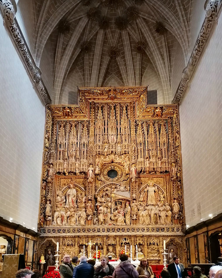 El retablo mayor de La Seo, obra de Pere Johan