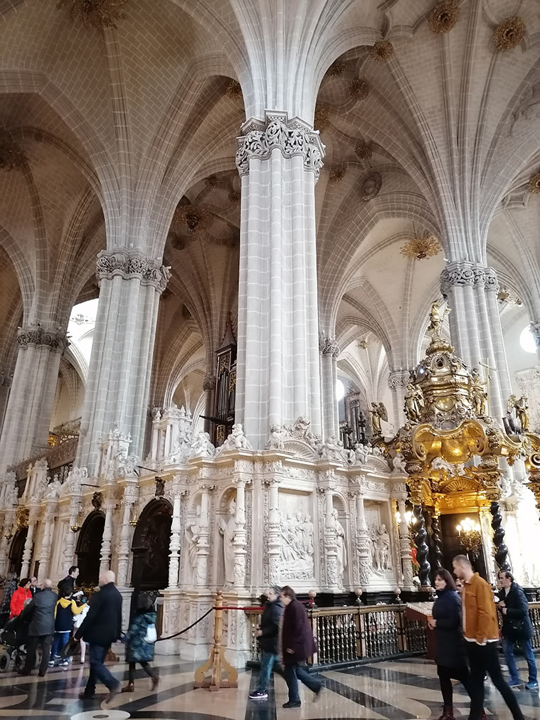 Interior de la Catedral del Salvador (La Seo de Zaragoza)