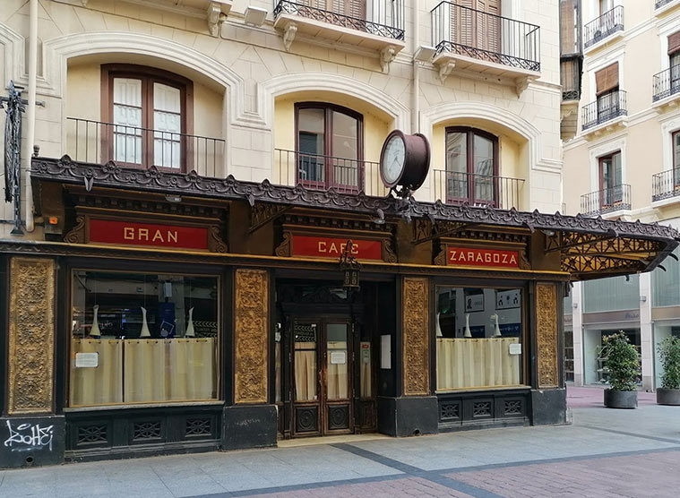 Gran Café de Zaragoza (antigua Joyería Aladrén)