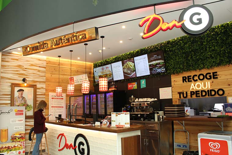 Hosteleria del centro comercial GranCasa se reinventa apostando por el servicio Take Away y Delivery