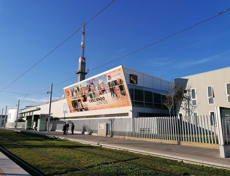 Edificio de la Corporación Aragonesa de Radio y Televisión