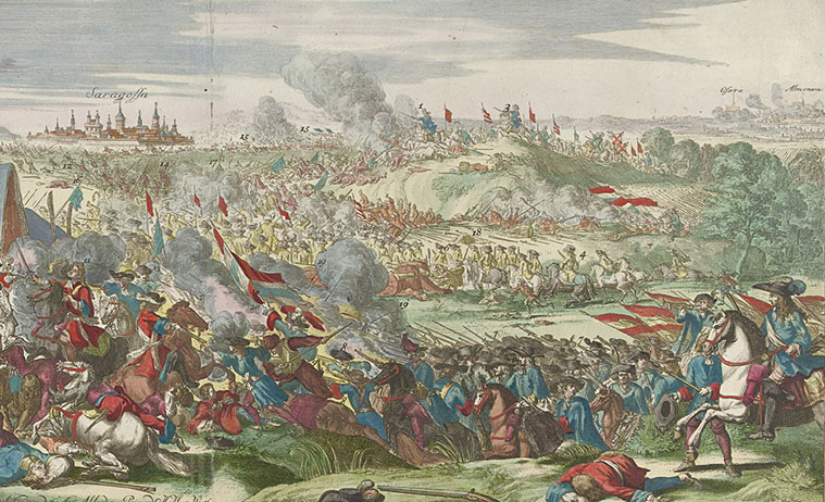 La Batalla de Zaragoza de 1710