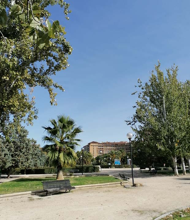 Parque de la Aljaferia de Zaragoza