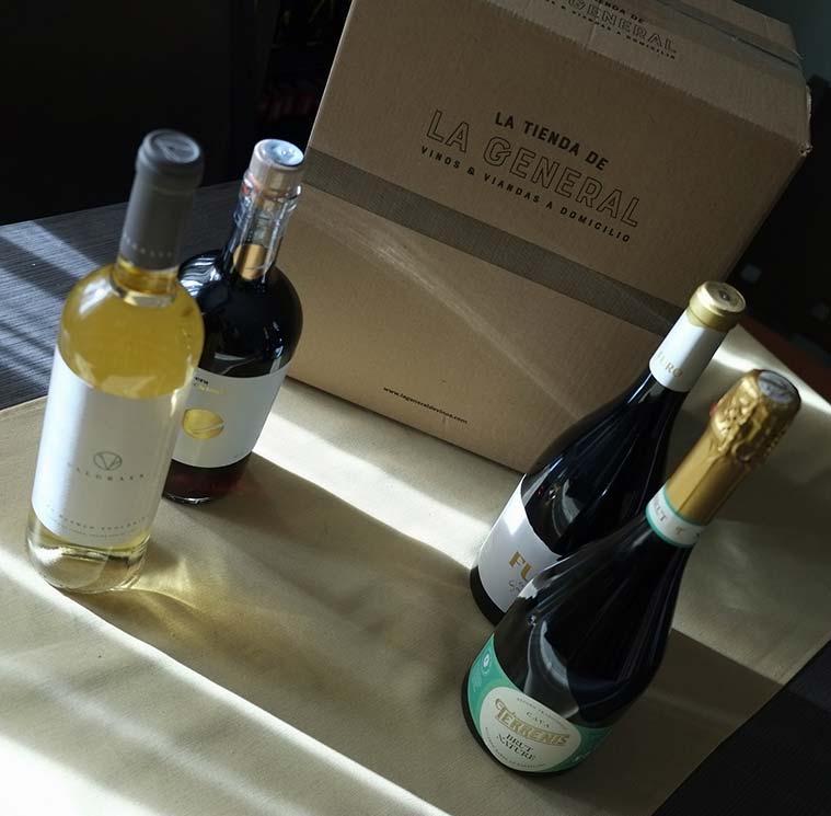Una compañía aragonesa pone en marcha el primer servicio de delivery especializado de vinos