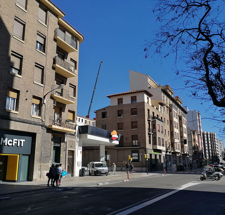 El centro deportivo Mcfit ocupa la antigua estación de autobús de Zaragoza de Ágreda Automóvil