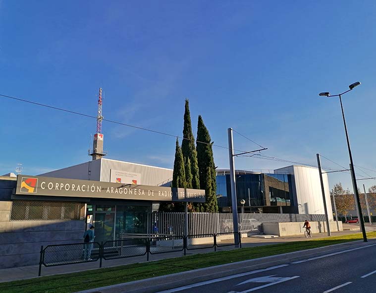 Edificio de la Corporación Aragonesa de Radio y Televisión