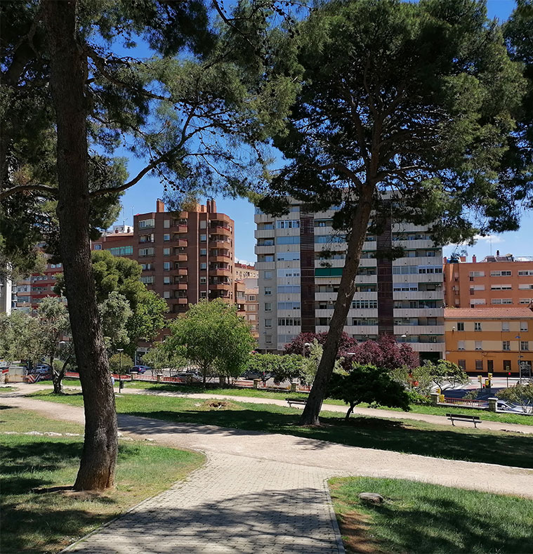 Parque Palomar, Calle Rioja – Avenida Navarra, Zaragoza