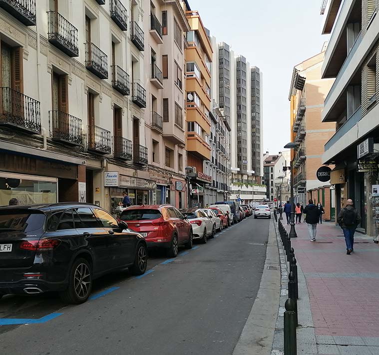 Calle Azoque de Zaragoza
