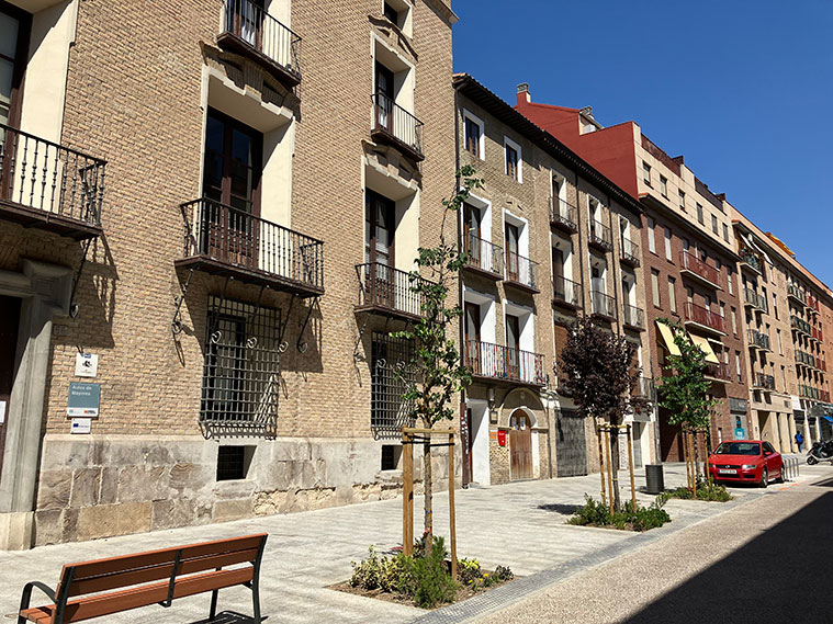 Calle Predicadores de Zaragoza