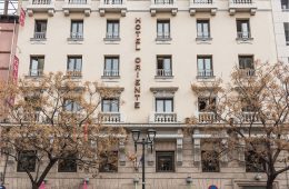 Hotel Oriente en el Coso de Zaragoza
