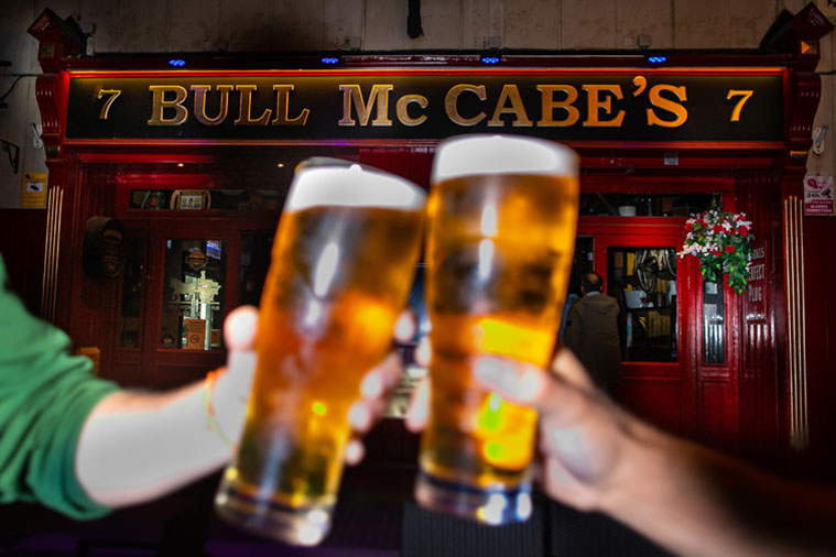 Pub Irlandés Bull McCabes calle cadiz zaragoza