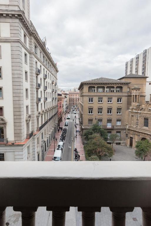 Vista del Coso desde el Hotel Oriente Zaragoza