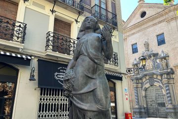 La escultura "La Vendimiadora" (1928) de Pablo Gargallo en Zaragoza