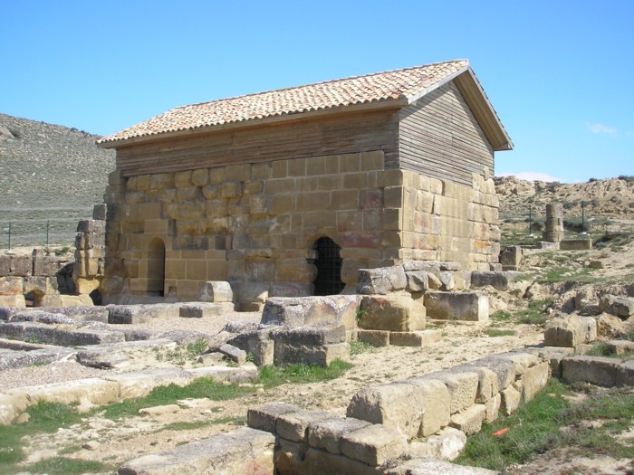 Yacimiento romano de Los Bañales. Foto: Turismo de Aragón