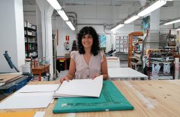 Conversamos con Natalia Royo, propietaria del taller de obra gráfica Tintaentera