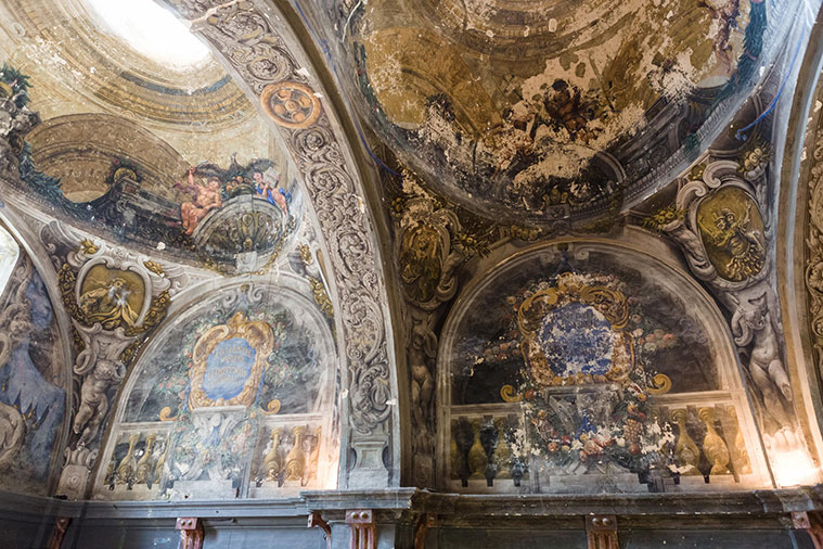 En el interior de la Iglesia de Mantería se encuentra una de las obras maestras de Claudio Coello, pintor del rey Carlos II y uno de los máximos exponentes del barroco final español (Imagen: Gobierno de Aragón)