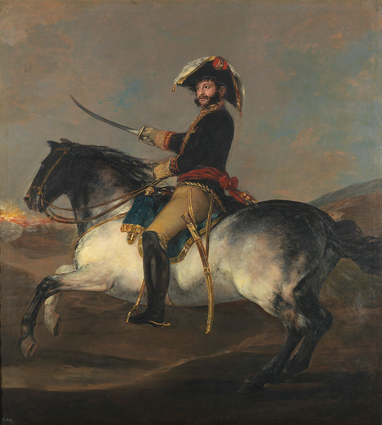 El general José de Palafox, a caballo, por Francisco de Goya