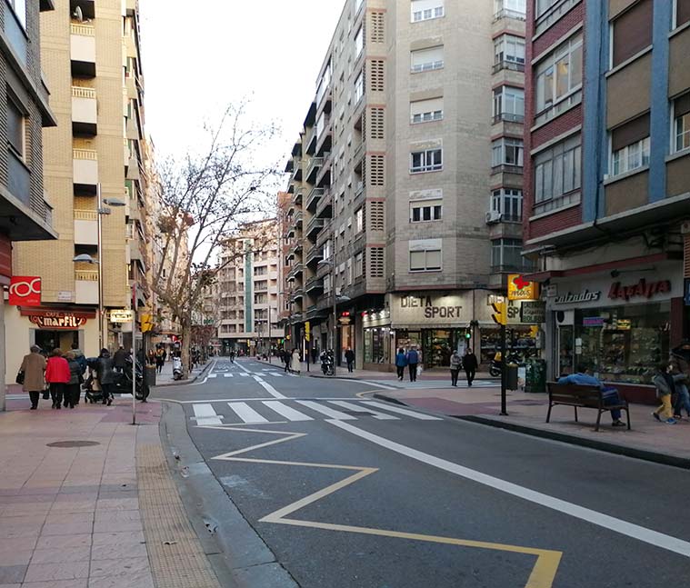 Paseo Teruel de Zaragoza