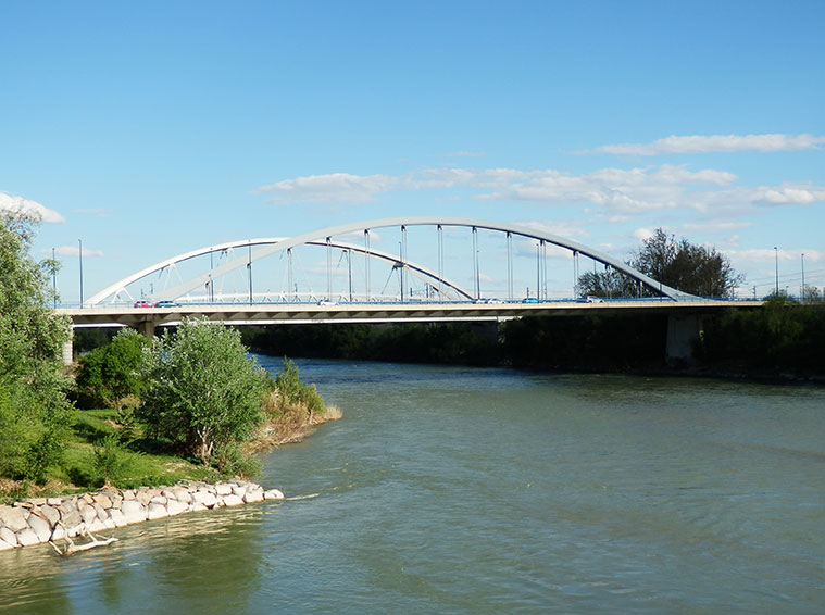 Puente Manuel Giménez Abad de Zaragoza