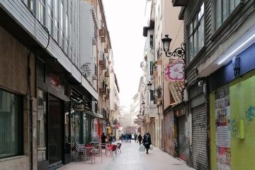 Calle Rufas en Zaragoza