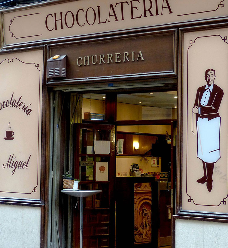 Chocolatería San Miguel, Calle San Miguel 14, Zaragoza
