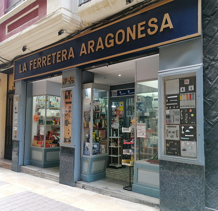 La Ferretera Aragonesa, Calle Méndez Núñez 38, Zaragoza