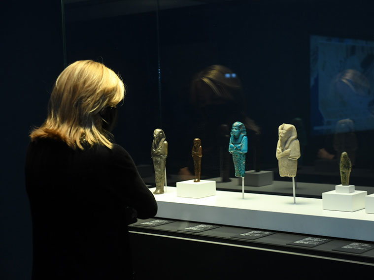 Exposición Faraón. Rey de Egipto en CaixaForum Zaragoza