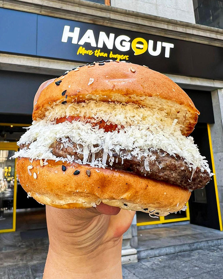 Hamburguesas en Hangout Burger