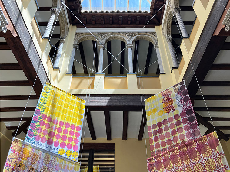 Exposición 'Pattern Reveal + Cartografías' de Isabel Flores en el Palacio Montemuzo
