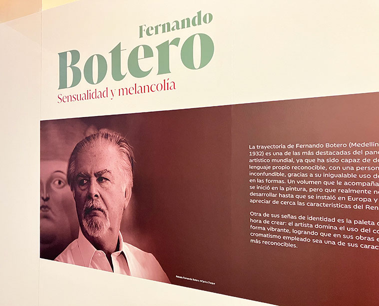 Exposición Fernando Botero Museo Goya de Zaragoza