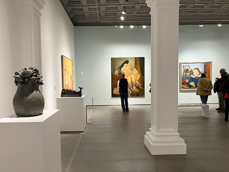 Exposición Fernando Botero en el Museo Goya de Zaragoza
