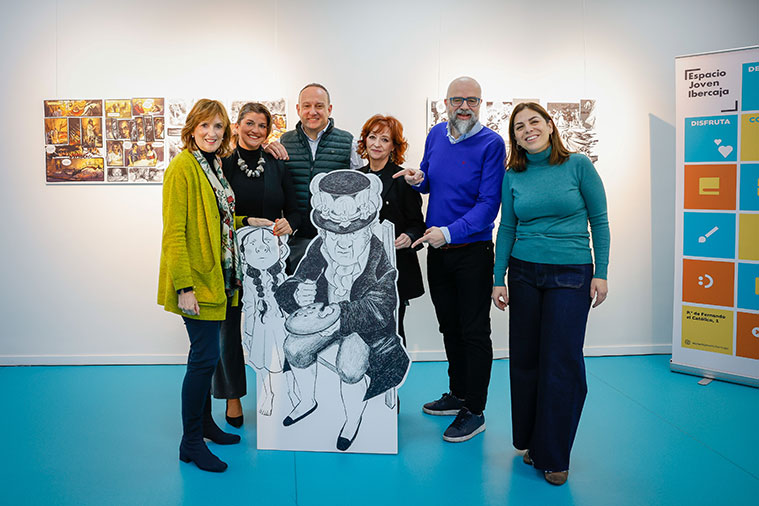 Exposición de cómic ‘Universo Goya’ en el Espacio Joven de la Fundación Ibercaja