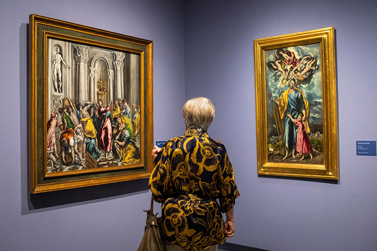 Exposición 'El Greco. Los pasos de un genio' en el Museo Goya