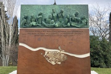 'Fosa Común', el Monumento en homenaje a los Héroes y Heroínas de Los Sitios de Zaragoza
