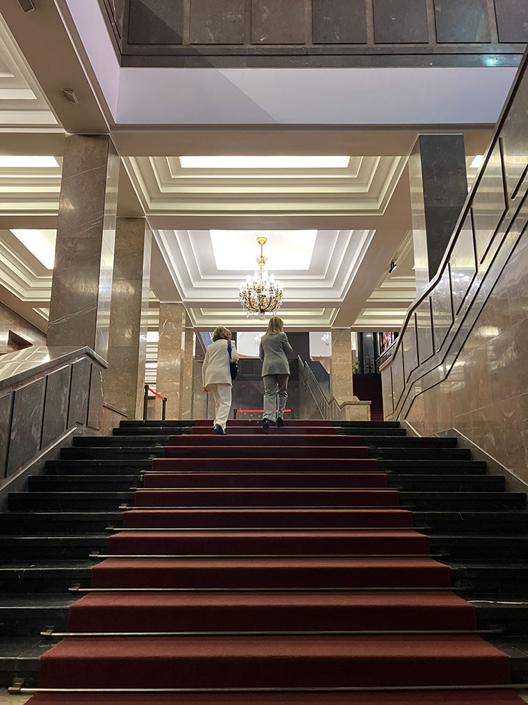 La Escalera de Honor de la Casa Consistorial de Zaragoza